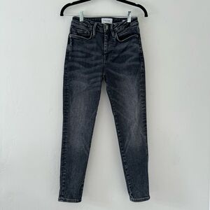 FRAME le One Skinny Jeans Stretch Gray Size 1